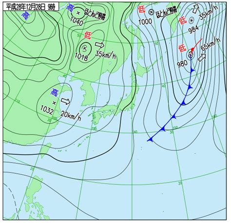 西高東低|覚えておきたい天気図のパターン①～西高東低型～